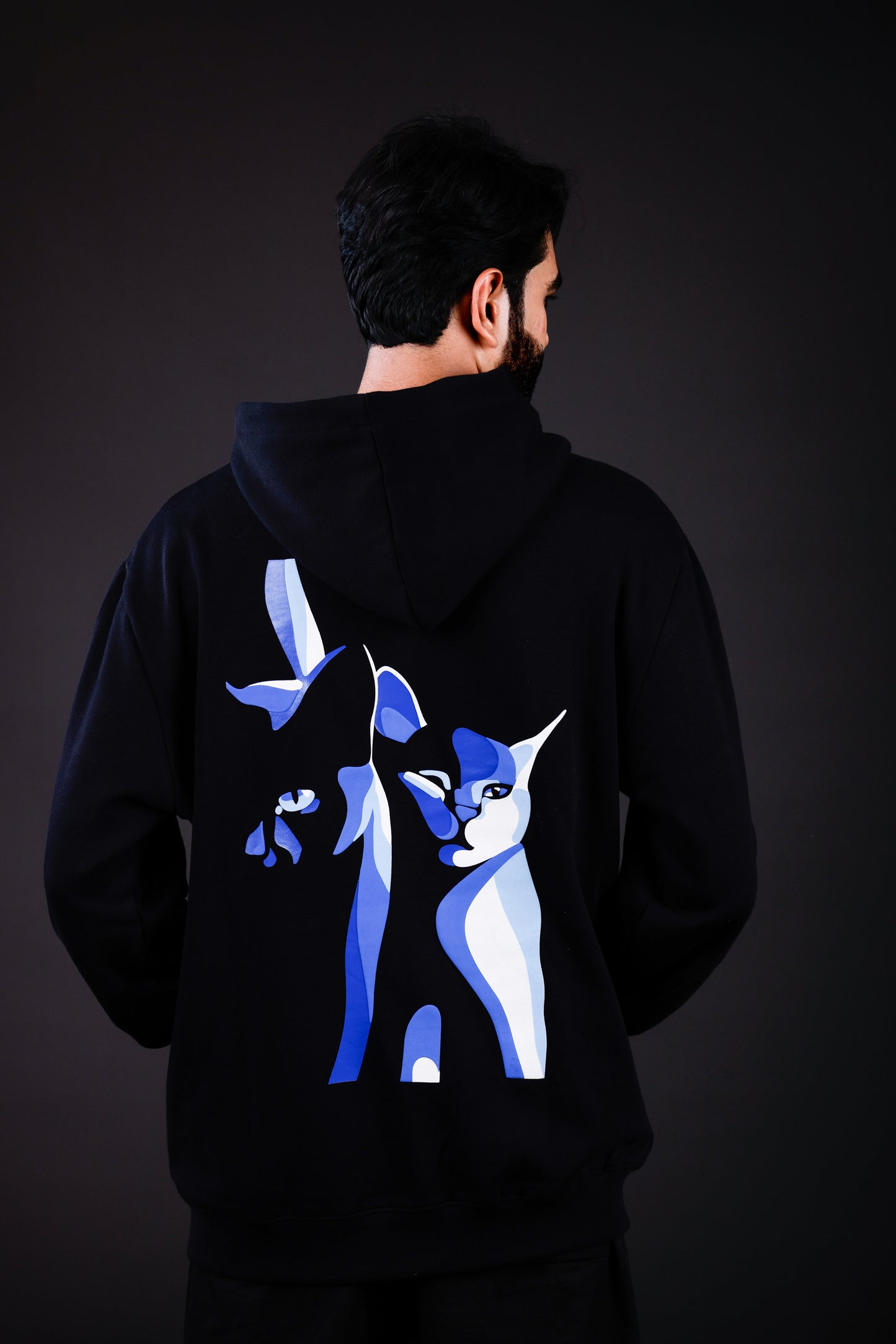 Oversized CAT Hoodie