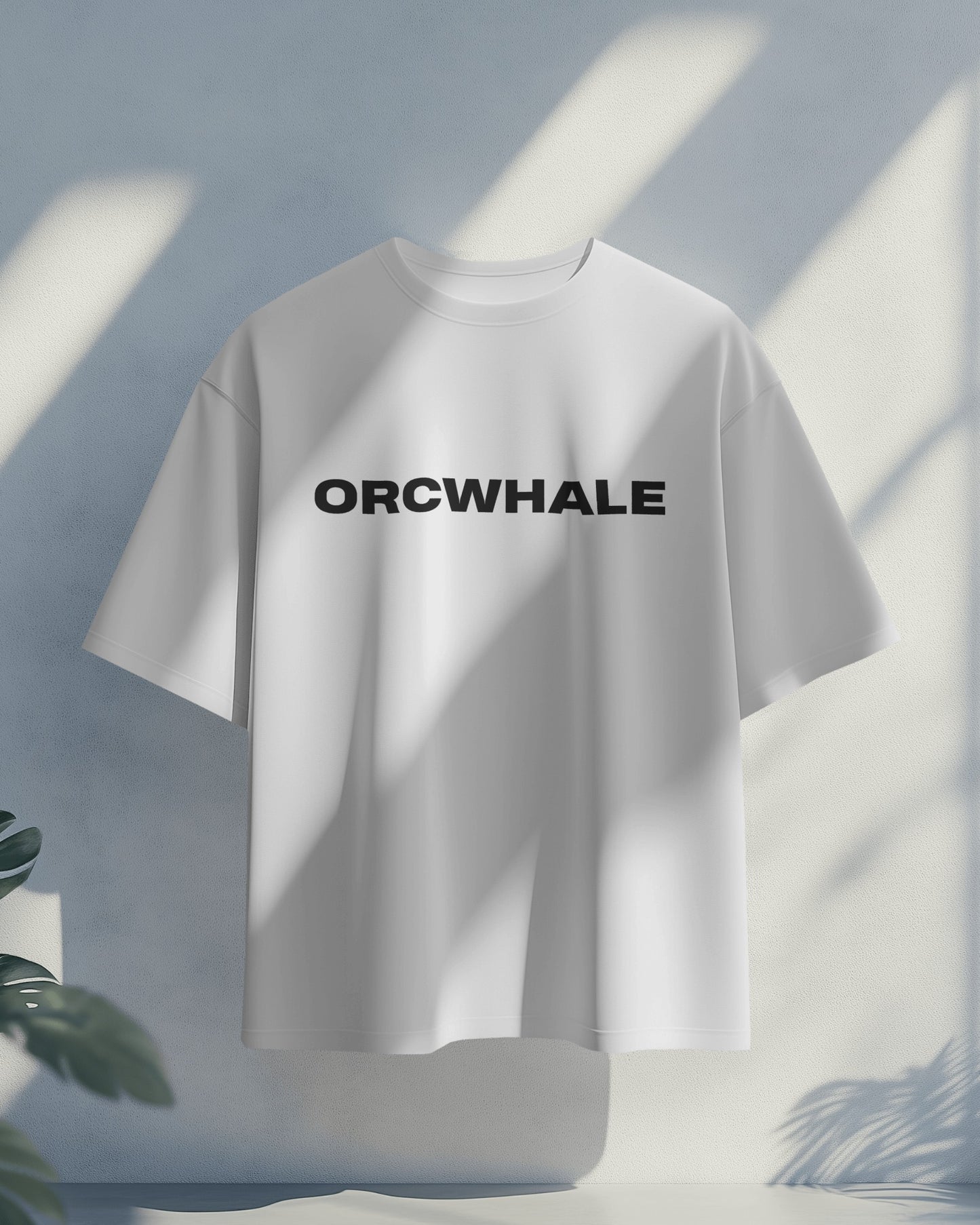 ORCWHALE Terry Oversized T-Shirt (White)