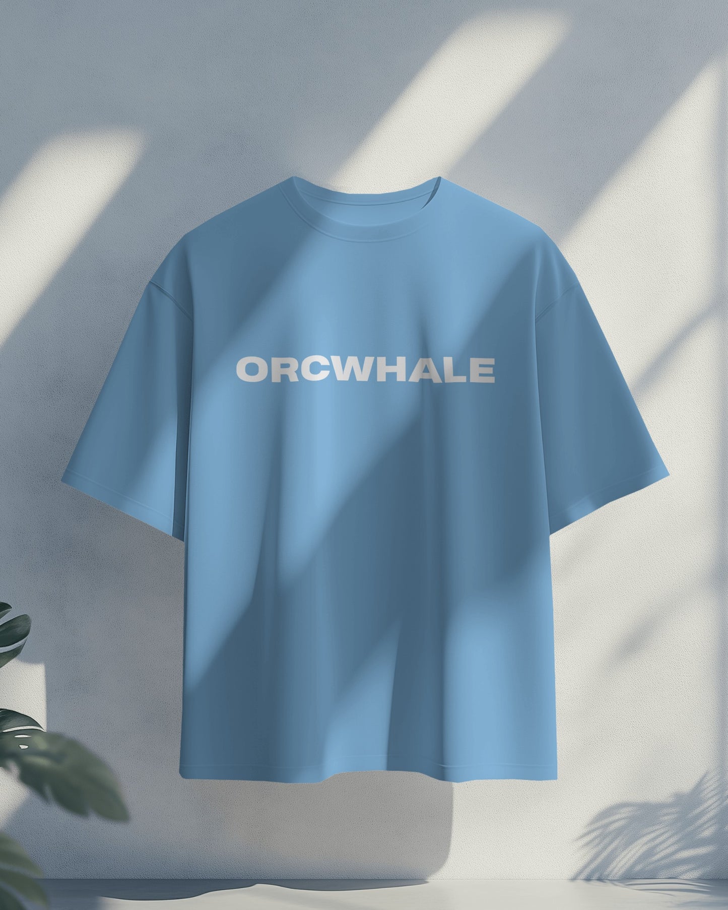 ORCWHALE Terry Oversized T-Shirt (Blue)