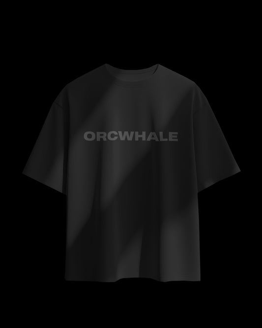 ORCWHALE Terry Oversized T-shirt (Black)